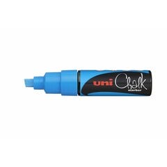 Liquid chalk markers Uni-Ball PWE-8K Gaiši Zils 6 gb. cena un informācija | Modelēšanas un zīmēšanas piederumi | 220.lv