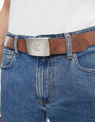 Мужской ремень из коллекции Calvin Klein Plaque 545004204 цена и информация | Мужские ремни | 220.lv