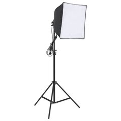 vidaXL fotostudijas gaismu komplekts ar galdu цена и информация | Осветительное оборудование для фотосъемок | 220.lv