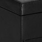 Juvelierizstrādājumu kastīte Secret Elegance Black cena un informācija | Interjera priekšmeti | 220.lv