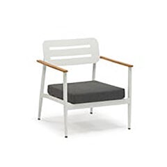 Krēsls FIRENZE balts цена и информация | Садовые стулья, кресла, пуфы | 220.lv
