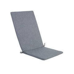 Krēsla pārsegs SIMPLE GREY 48x115x3cm, pelēks, 100%poliesters, audums 757 cena un informācija | Krēslu paliktņi | 220.lv