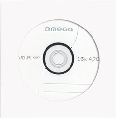 DVD Omega DVD-R 4.7GB 1 gab. cena un informācija | Vinila plates, CD, DVD | 220.lv