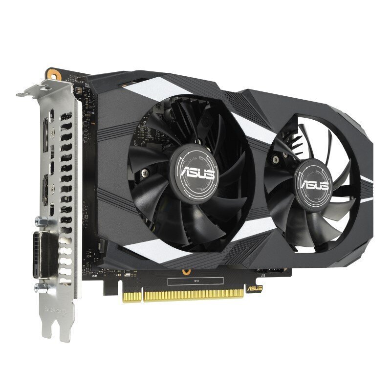 Asus Dual GeForce GTX 1650 V2 OC Edition 4GB GDDR6 (90YV0GX8-M0NA00) cena un informācija | Videokartes (GPU) | 220.lv