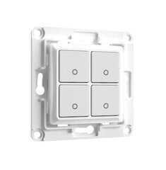 Настенный выключатель Shelly WS4, белый цена и информация | Электрические выключатели, розетки | 220.lv