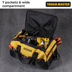 Instrumentu soma 7 kabatas TOUGH MASTER TM-TB04422 cena un informācija | Instrumentu kastes | 220.lv