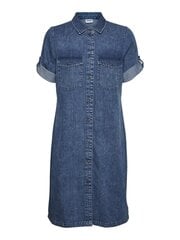 Noisy May sieviešu džinsa kleita 27019616*01, zils 5715210046049 cena un informācija | Kleitas | 220.lv