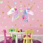 Vienradža sienas uzlīme, smieklīga meiteņu istabas uzlīme, dekors bērnudārzā цена и информация | Dekoratīvās uzlīmes | 220.lv