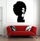 Vinila sienas un logu uzlīme Āfrikas meitene 120 x 80 cm cena un informācija | Dekoratīvās uzlīmes | 220.lv