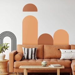 Vinila sienas uzlīmes Arch Minimalism Home Decor - 5 gab. cena un informācija | Dekoratīvās uzlīmes | 220.lv