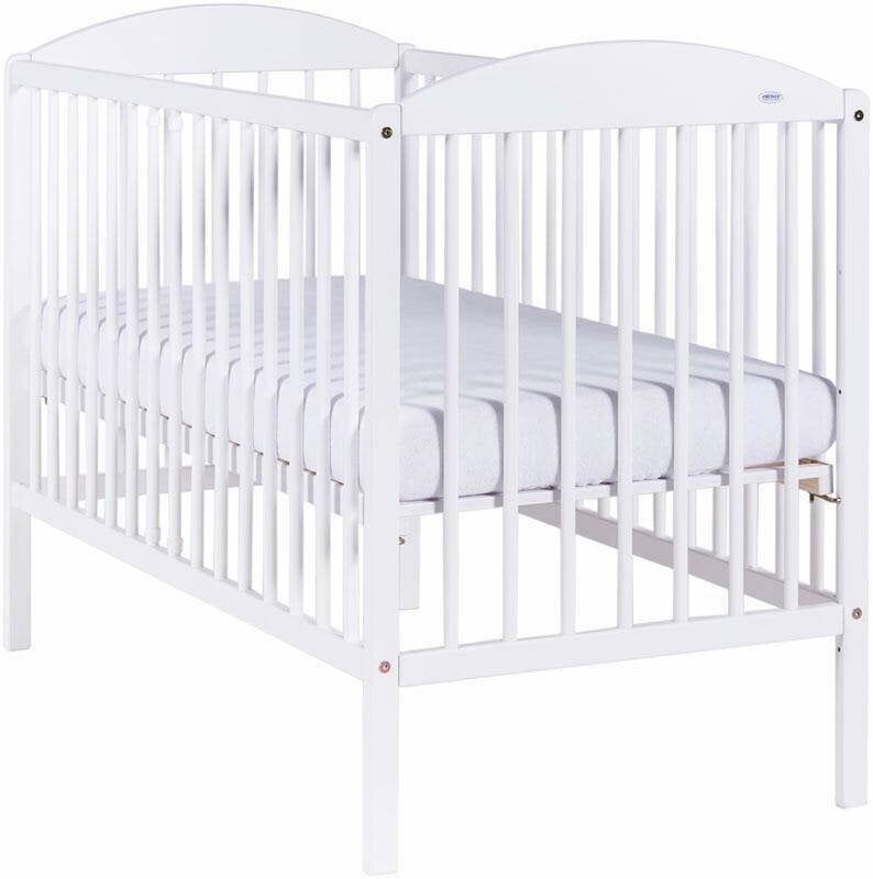 Bērnu gultiņa LULAYA - balta цена и информация | Zīdaiņu gultas | 220.lv