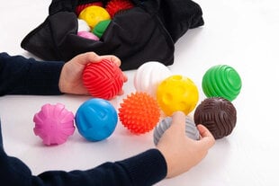 Развивающий набор «Сенсорные мячики», 18 шт. цена и информация | Развивающие игрушки | 220.lv