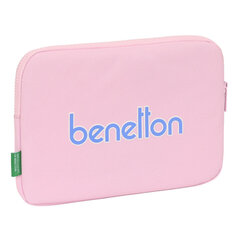 Чехол для ноутбука Benetton Pink Розовый (31 x 23 x 2 cm) цена и информация | Чехлы для планшетов и электронных книг | 220.lv