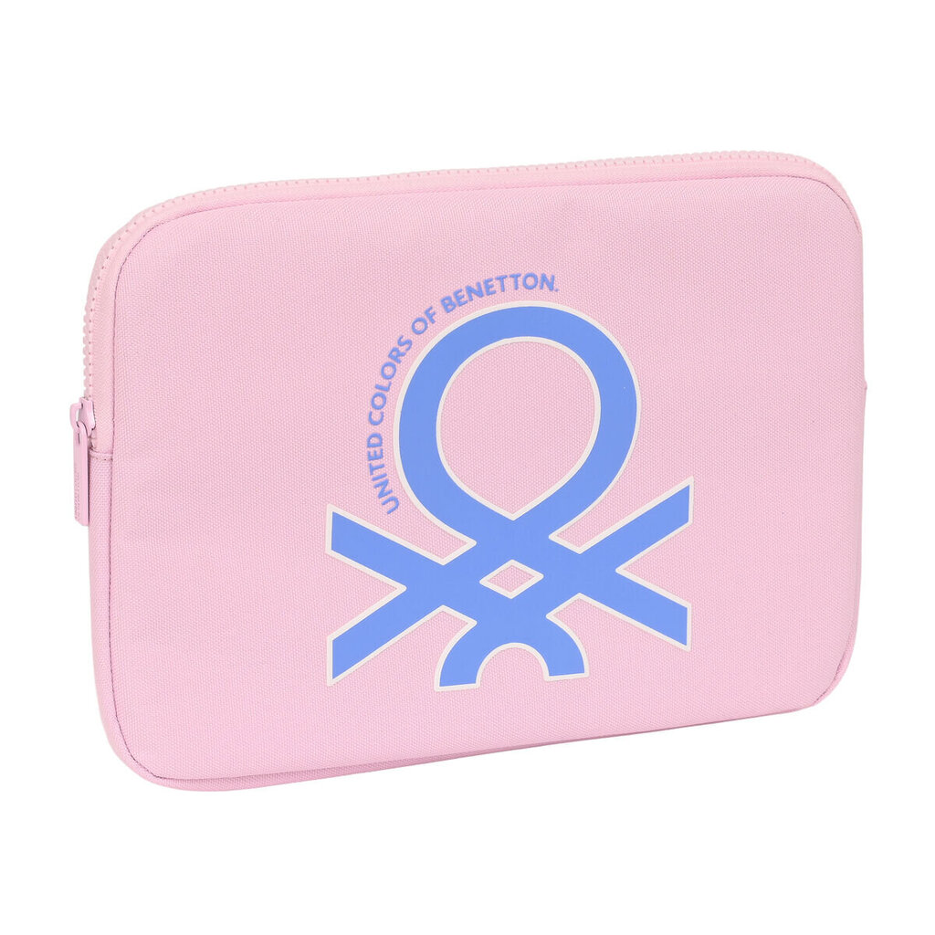 Klēpjdatora soma Benetton Pink Rozā (31 x 23 x 2 cm) cena un informācija | Somas, maciņi | 220.lv