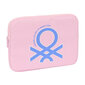 Klēpjdatora soma Benetton Pink Rozā (31 x 23 x 2 cm) cena un informācija | Somas, maciņi | 220.lv