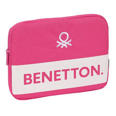 Klēpjdatora soma Benetton Raspberry Fuksija (31 x 23 x 2 cm) cena un informācija | Somas, maciņi | 220.lv