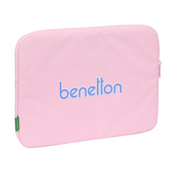 Чехол для ноутбука Benetton Pink Розовый (34 x 25 x 2 cm) цена и информация | Чехлы для планшетов и электронных книг | 220.lv