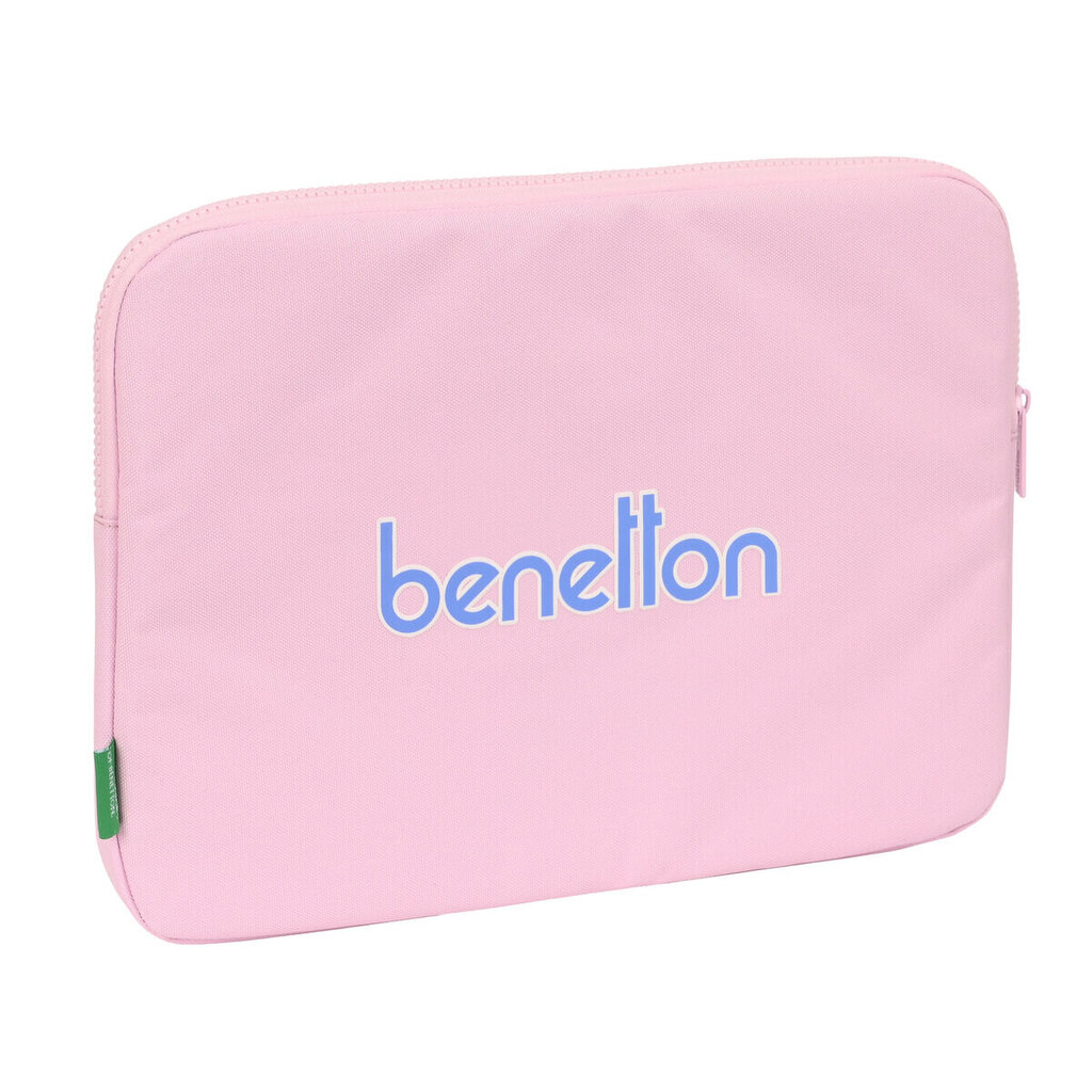 Klēpjdatora soma Benetton Pink, rozā (34 x 25 x 2 cm) cena un informācija | Somas, maciņi | 220.lv