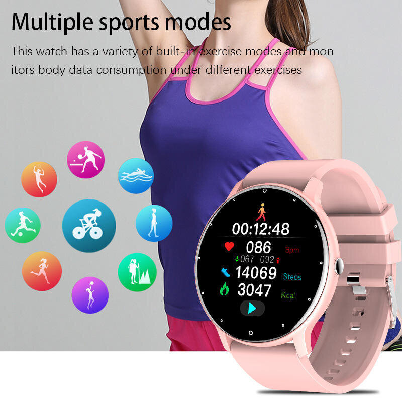 Livman ZL02D Pink cena un informācija | Viedpulksteņi (smartwatch) | 220.lv