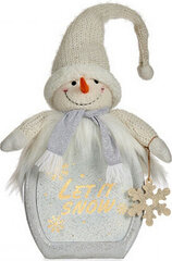 Декоративная фигура Кукла-белоснежка Белый (15 x 65,5 x 27 cm) цена и информация | Рождественские украшения | 220.lv