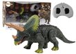 Tālvadības dinozaurs - Triceratops cena un informācija | Rotaļlietas zēniem | 220.lv