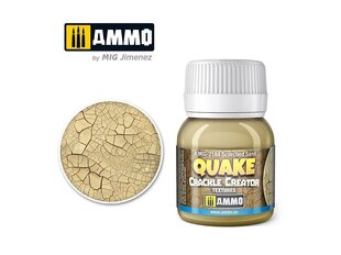 AMMO MIG - QUAKE CRACKLE CREATOR TEXTURES Scorched Sand, 40 ml, 2184 cena un informācija | Modelēšanas un zīmēšanas piederumi | 220.lv