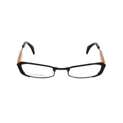 Briļļu ietvars Alexander McQueen AMQ-4114-65Z ø 50 mm Melns cena un informācija | Brilles | 220.lv