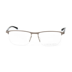 Briļļu ietvars Porsche Design P8371-D-54 ø 54 mm Brūns цена и информация | Очки | 220.lv