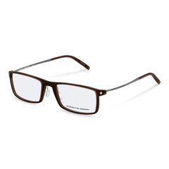 Briļļu ietvars Porsche Design P8384-D-55 ø 55 mm Brūns cena un informācija | Brilles | 220.lv