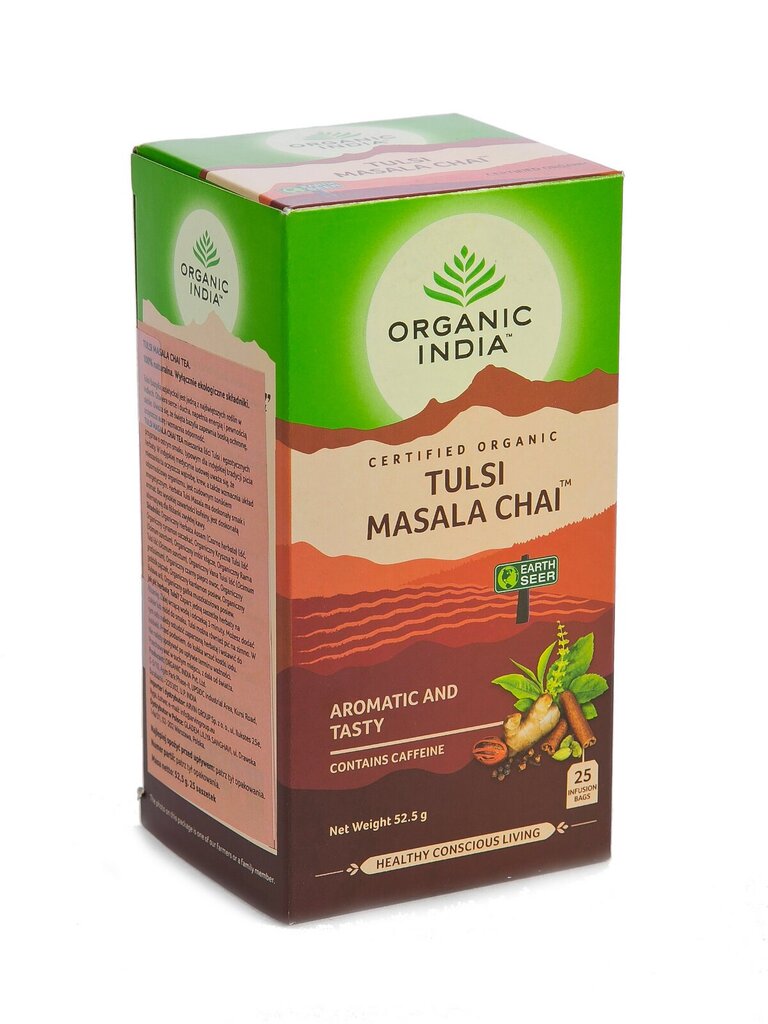 TULSI Organic Masala (25pcs) 52.5gr цена и информация | Tēja | 220.lv