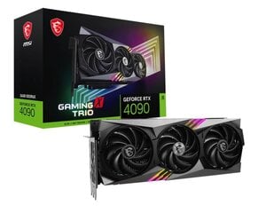 Видео карта MSI GeForce RTX 4090 Gaming X Trio 24GB D6X цена и информация | Видеокарты (GPU) | 220.lv