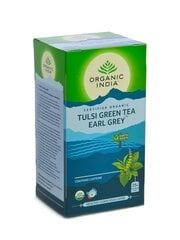 Зеленый чай TULSI Organic Green Earl Grey (25 шт.) 45 г цена и информация | Чай | 220.lv