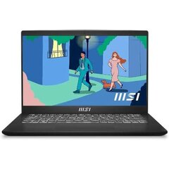  MSI 512 Гб SSD 14" Intel Core i7 16 GB RAM цена и информация | Ноутбуки | 220.lv