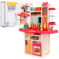 Liela bērnu virtuve ar piederumiem cena un informācija | Rotaļlietas meitenēm | 220.lv