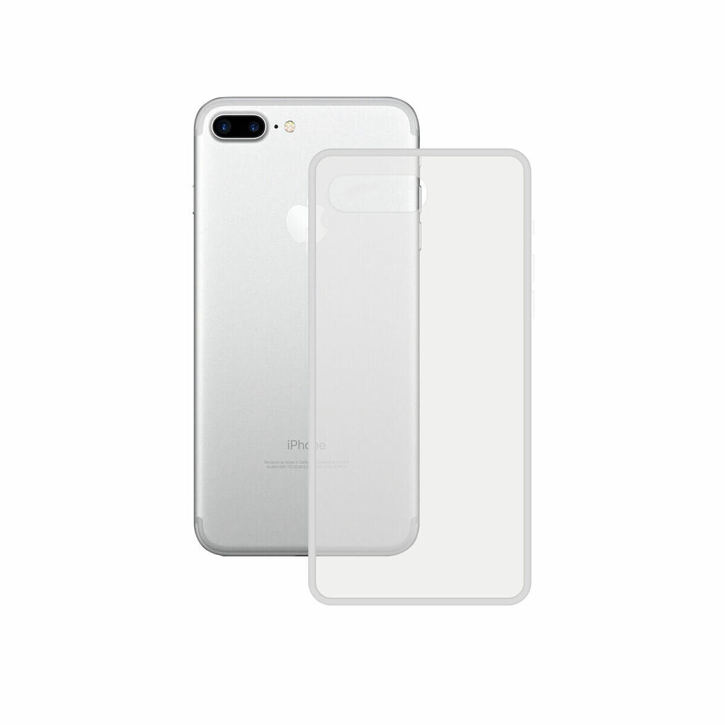 Pārvietojams Pārsegs KSIX iPhone 7/8 Plus Caurspīdīgs cena un informācija | Telefonu vāciņi, maciņi | 220.lv