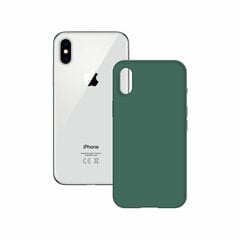 Pārvietojams Pārsegs KSIX iPhone Xs Max Zaļš cena un informācija | Telefonu vāciņi, maciņi | 220.lv