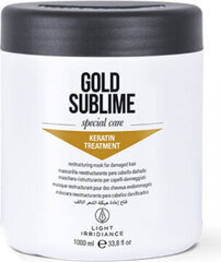 Matu maska ​​ar keratīnu Light Irridiance Gold Sublime Keratin Treatment Mask, 1000ml цена и информация | Средства для укрепления волос | 220.lv