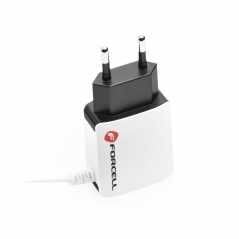 Forcell 2A sienas lādētājs Duo + mikro USB kabelis cena un informācija | Lādētāji un adapteri | 220.lv