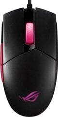 Мышь Asus 90MP01U0-BMUA00, черный/розовый цена и информация | Мыши | 220.lv
