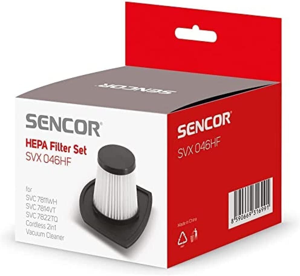 Sencor Hepa filtrs SVC цена и информация | Putekļu sūcēju piederumi | 220.lv