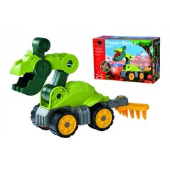 Dinosaur Power Worker smilšu rotaļlieta - ekskavators cena un informācija | Ūdens, smilšu un pludmales rotaļlietas | 220.lv
