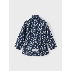 Непромокаемая куртка для девочек Name it, синяя цена и информация | Куртки, пальто для девочек | 220.lv