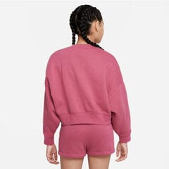 Nike džemperis meitenēm Trend Flc Crew Jr DV2563 633 cena un informācija | Jakas, džemperi, žaketes, vestes meitenēm | 220.lv