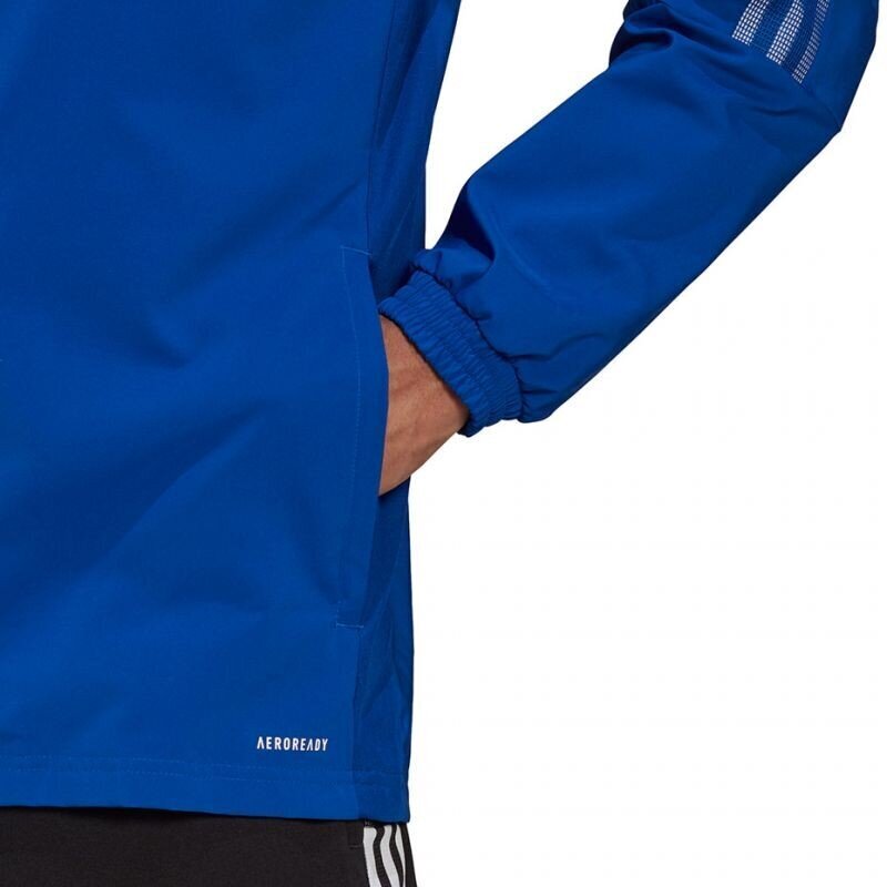 Džemperis Adidas Tiro 21 Windbreaker M, zils cena un informācija | Sporta apģērbs vīriešiem | 220.lv