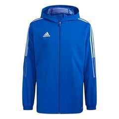 Джемпер Adidas Tiro 21 Windbreaker M, синий цена и информация | Мужская спортивная одежда | 220.lv