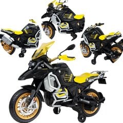 Электрический мотоцикл BMW R1250, желтый цена и информация | Электромобили для детей | 220.lv
