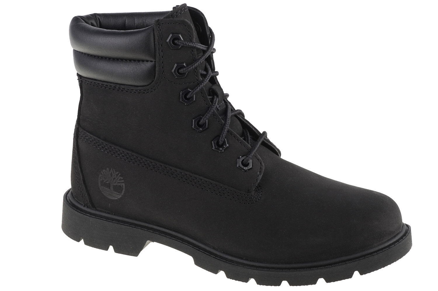 Timberland Linden Woods 6 IN Boot, Sieviešu pārgājienu zābaki, Melna цена и информация | Sieviešu zābaki, puszābaki | 220.lv