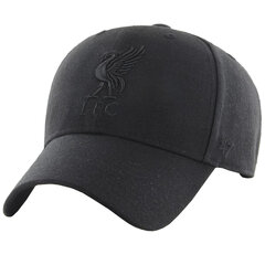 47 Brand Liverpool FC MVP Cap, men's baseball caps , черный цена и информация | Мужские шарфы, шапки, перчатки | 220.lv