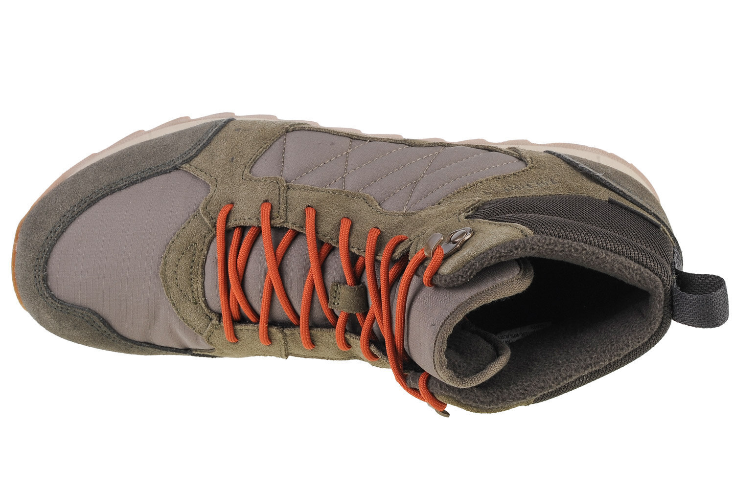 Merrell Alpine Sneaker Mid PLR WP 2, Vīriešu trekinga apavi, Zaļa cena un informācija | Vīriešu kurpes, zābaki | 220.lv