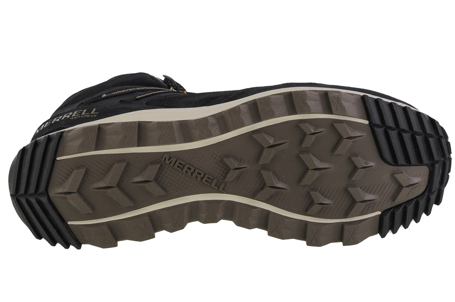 Merrell Wildwood Sneaker Mid WP, Vīriešu ziemas zābaki, Melna cena un informācija | Sporta apavi vīriešiem | 220.lv